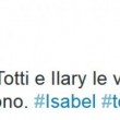 Isabel Totti, tweet: "Anche stavolta il capitano ha finito l'inchiostro" 4