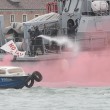 Corteo sull'acqua contro Tav e grandi navi a Venezia8