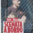 Francesco Totti-Ilary Blasi, lite durante partita Cristian