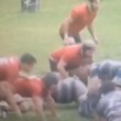 Rugby, calcio in faccia squalificato per 99 anni7