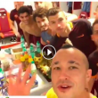 Lazio-Roma 1-4, video festa spogliatoio giallorosso