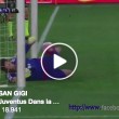 Video. Buffon miracolo su Balotelli in Milan-Juventus