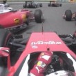 Vettel-Raikkonen, l'incidente al via VIDEO