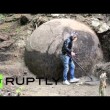 Sfera gigante "misteriosa" trovata in Bosnia
