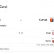 Carpi-Genoa, streaming-diretta tv: dove vedere Serie A_1