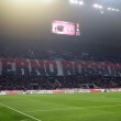 "Cesare Maldini eterno rossonero": striscione in Milan-Juve