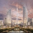 Dubai come Babele, grattacielo e giardini pensili a 1.700 m 3