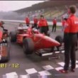 YOUTUBE Ferrari F1 vs Punto, Ferrari 575 su circuito Imola 01