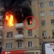 Incendio a Mosca, donna divorata dalle fiamme 4