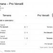 Ternana-Pro Vercelli, streaming-diretta tv: dove vedere Serie B
