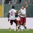 Atalanta-Roma 3-3, FOTO: Totti-gol, Borriello, Spalletti...