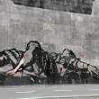 Lungotevere: murales di William Kentridge racconta Roma FOTO
