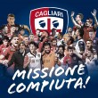 Cagliari in Serie A, festa tifosi in città: video e foto