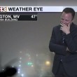 Ragno su schermo meteorologo urla in diretta tv3