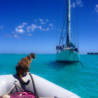 Liz Clark e la sua gattina in barca in giro per il mondo FOTO 7