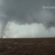 Tornado enorme ripreso da vicinissimo in Kansas4