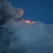 Etna erutta: cielo si tinge di arancione3