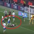 Mirko Gori esulta in faccia a Balotelli per rigore sbagliato