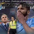 Lazio-Inter, diretta. Formazioni ufficiali e video gol