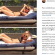 Alessia Marcuzzi bikini bollente su Instagram FOTO