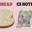 Dieta, porzioni esatte: banconota di pane, pallina di pasta 5