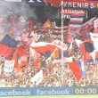 Sampdoria-Genoa 0-3 striscioni-coreografie derby: rossoblù