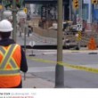 Ottawa, voragine in strada: auto inghiottita2
