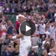 VIDEO favola Willis, ko con Federer ma felice: suo il pallonetto dell'anno
