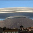 Ufo atterra su Etna La spettacolare nuvola lenticolare
