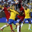 YOUTUBE Coppa America, Brasile-Haiti 7-1, highlights gol