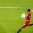 Cristiano Ronaldo sbaglia gol in Portogallo-Islanda VIDEO