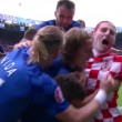 VIDEO Euro 2016 Turchia-Croazia, tifoso invade e esulta con Modric