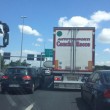 Roma, incidente sul GRA: scontro auto-moto: traffico bloccato