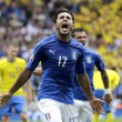 Italia-Svezia 1-0. Video gol highlights, foto e pagelle