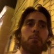 VIDEO YOUTUBE Jared Leto gira per Roma e grida....parolacce