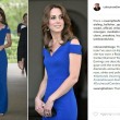 Kate Middleton in blu catalizza le attenzioni alla cena per il quarantesimo anniversario di SportsAid, associazione benefica che aiuta i giovani atleti a raggiungere il successo 2
