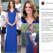 Kate Middleton in blu catalizza le attenzioni alla cena per il quarantesimo anniversario di SportsAid, associazione benefica che aiuta i giovani atleti a raggiungere il successo 5
