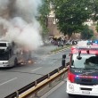 Roma, bus in fiamme su Muro Torto: traffico tilt FOTO-VIDEO7