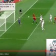 Pique VIDEO gol Spagna-Repubblica Ceca 1-0