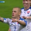 Russia-Slovacchia 0-2 Hamsik gol capolavoro