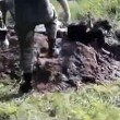 Soldato russo sepolto vivo