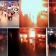 YOUTUBE Attentato Istanbul: kamikaze colpito si fa esplodere910