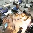 Brucia reparto dialisi ospedale Tirana 2 morti2