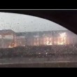 Fulmine fa esplodere parte della stazione di Chicago
