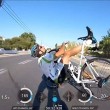 GoPro sul caschetto riprende caduta dei tre ciclisti7