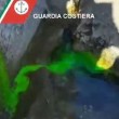 Lecce, acqua fluorescente in mare scarico illegale scoperto4