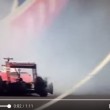 YOUTUBE Vettel: gomma esplode, va a sbattere (F1, Gp Austria)
