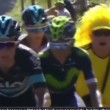 YOUTUBE Tour de France, Chris Fromme dà pugno a tifoso2