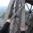 calano Torre Eiffel: a 300 metri da terra senza protezioni