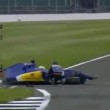 YOUTUBE Marcus Ericsson, incidente prove Gran Premio Silverstone3